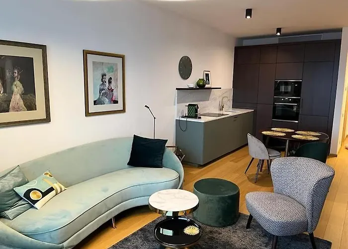 Lejlighed Luxury Flat In Sky Park, Castle View, Free Parking