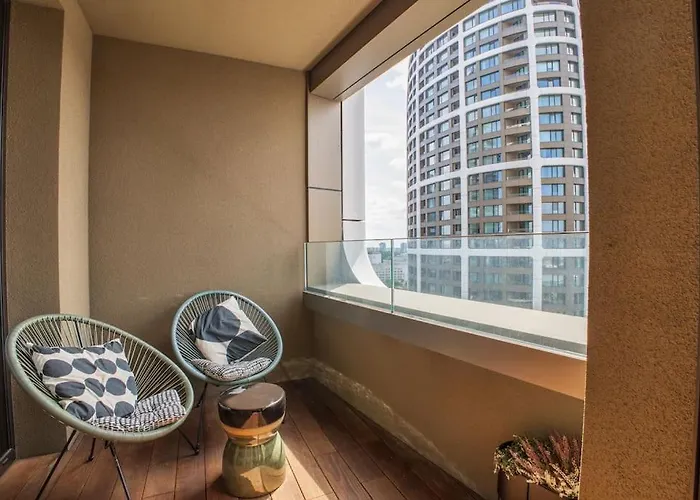 Lejlighed Luxury Flat In Sky Park, Castle View, Free Parking