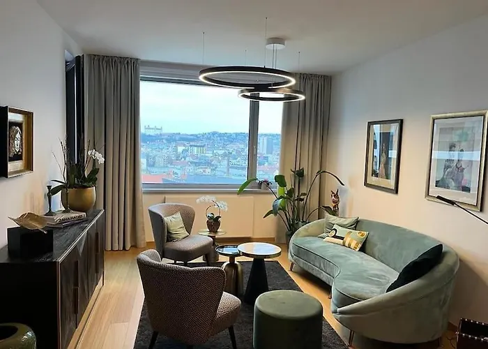 Luxury Flat In Sky Park, Castle View, Free Parking Lejlighed *