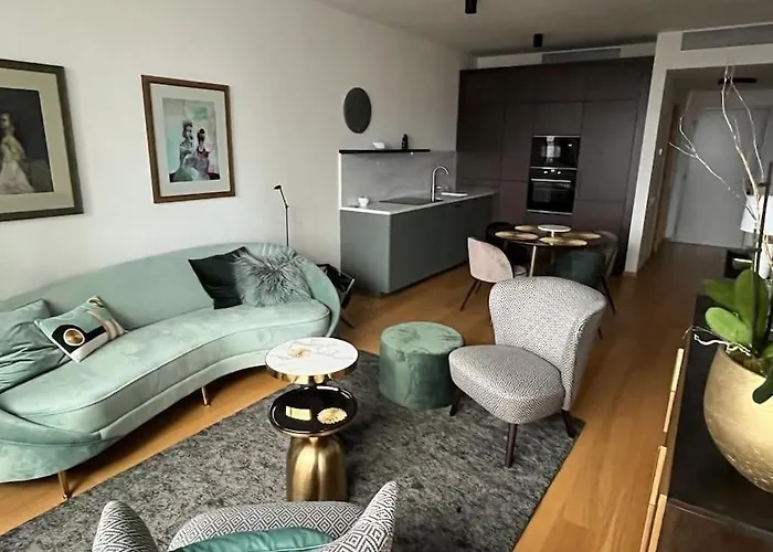 Lejlighed Luxury Flat In Sky Park, Castle View, Free Parking