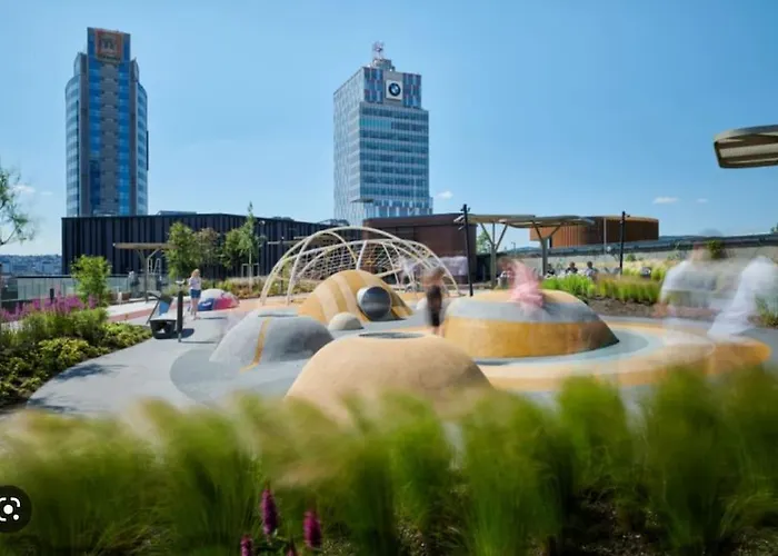 Luxury Flat In Sky Park, Castle View, Free Parking Bratislava