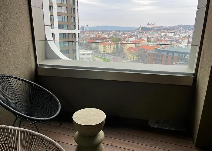 Luxury Flat In Sky Park, Castle View, Free Parking Lejlighed Bratislava